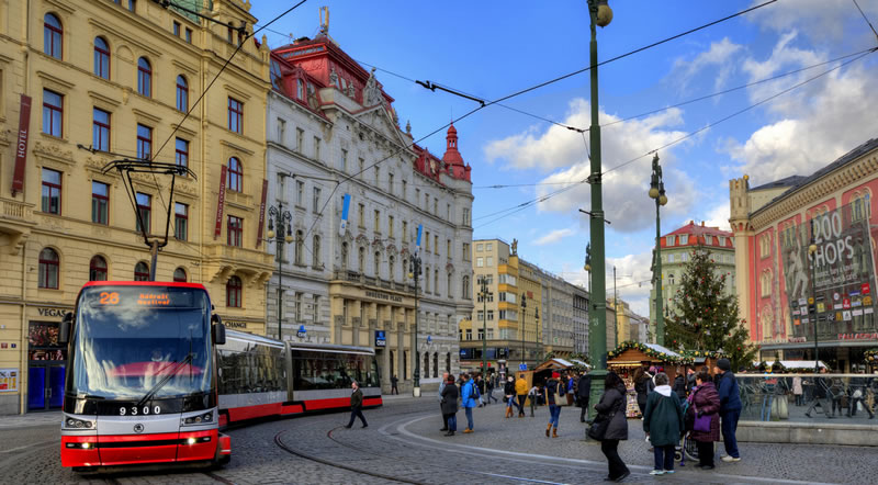 Ruta por la Ciudad Nueva (Nové Město)